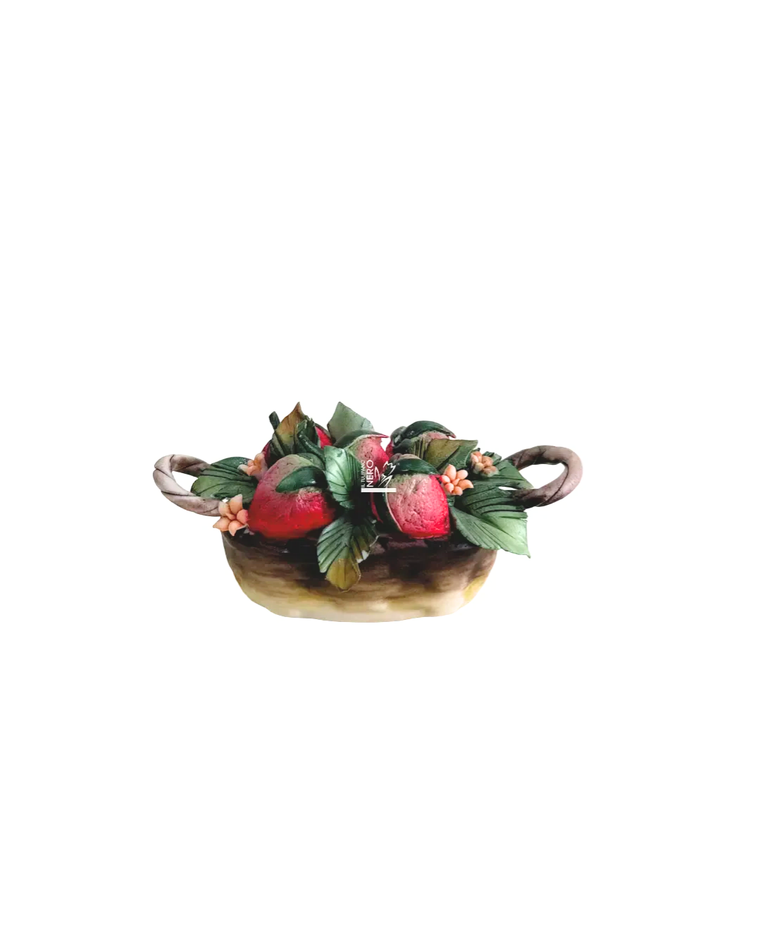 Cestino con Fragole Medio | Capodimonte