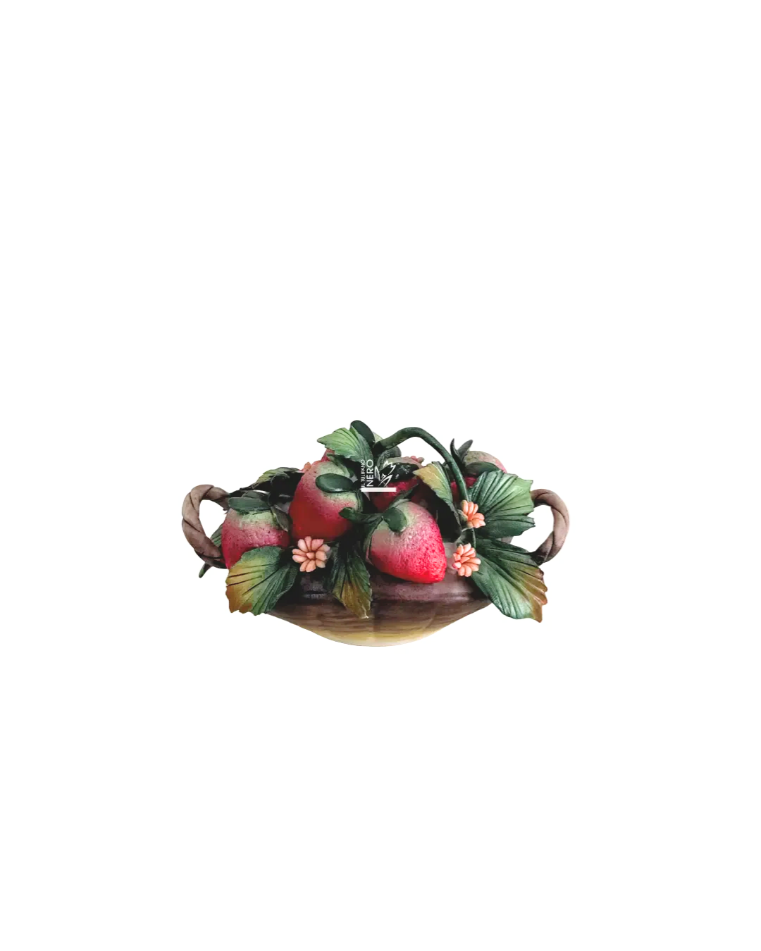 Cestino con Fragole Grande | Capodimonte