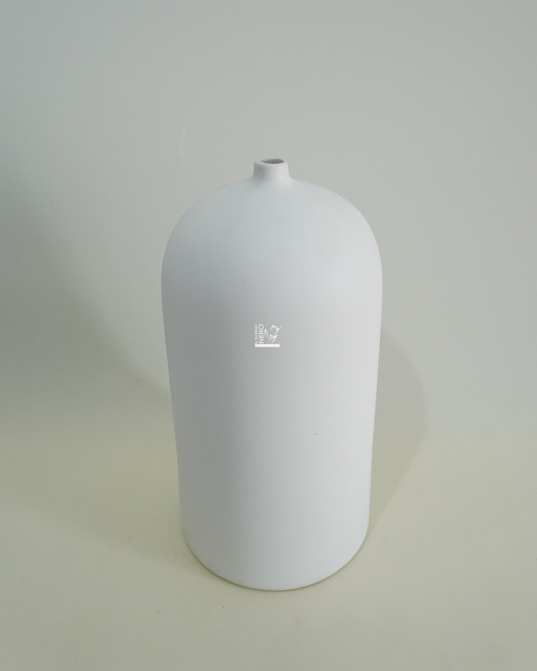 Vaso Monofiore Bianco Opaco Grande | EDG