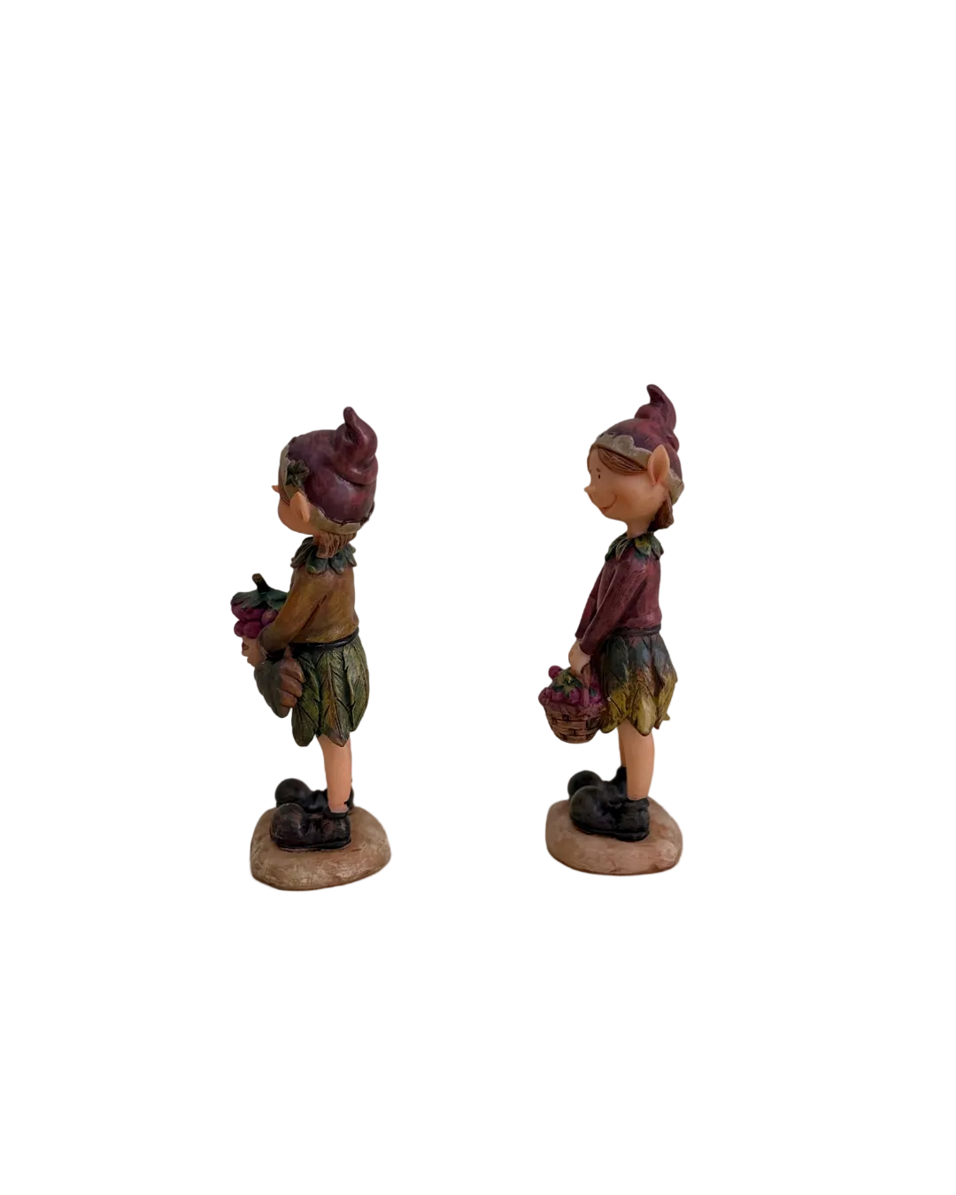 Set Quattro Elfi Con Mirtilli | PABEN