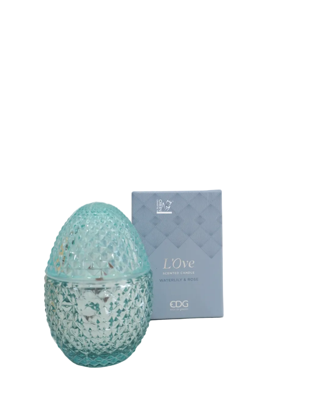 Candela Profumata Uovo Waterlily & Rose | EDG