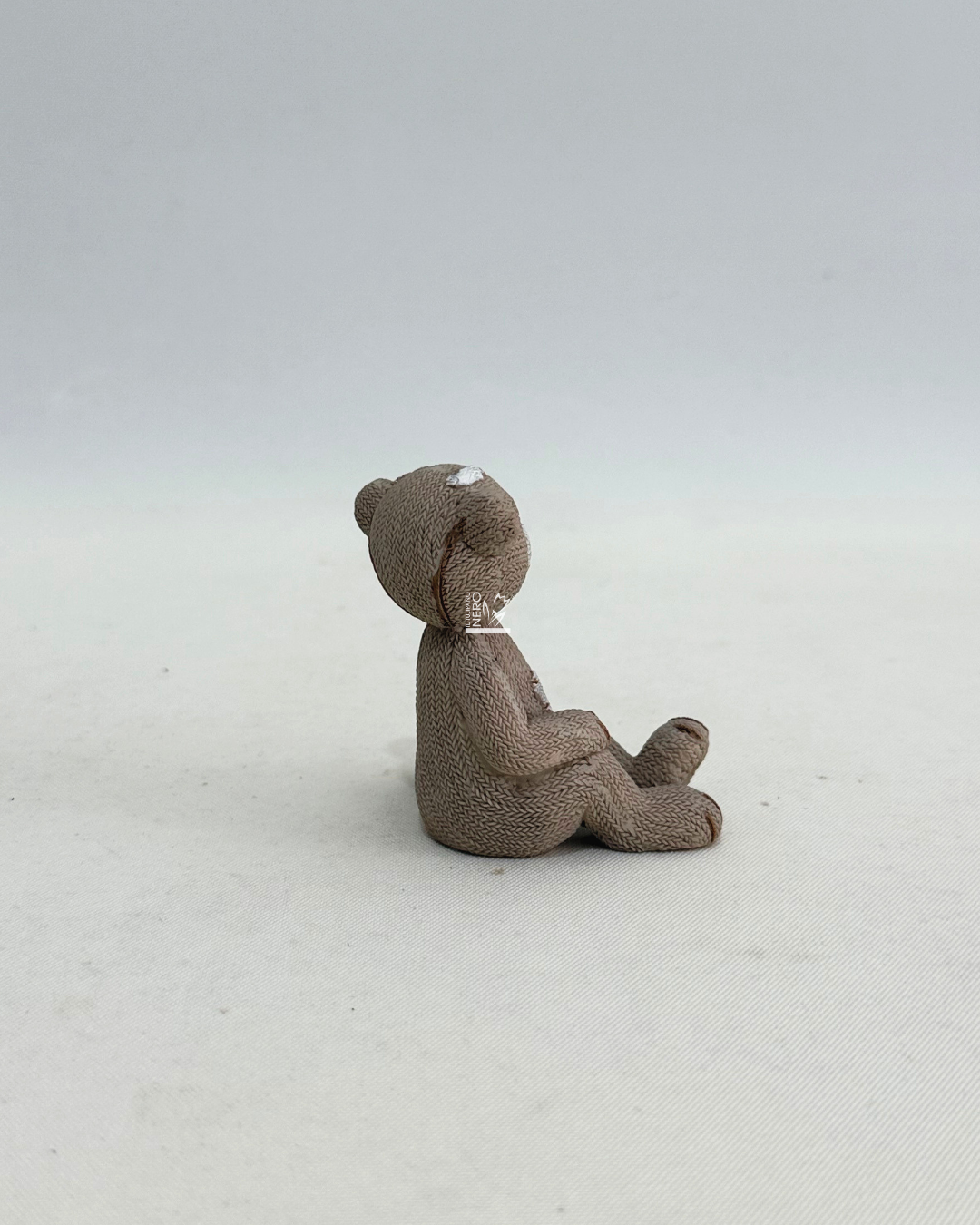 Orsetto Seduto in Resina ,Beige
