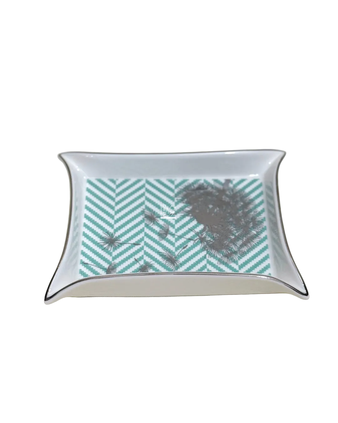 Svuotatasche con Bordo Argento | HENRIETTE