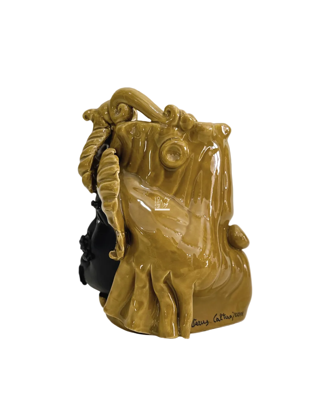 Testa di Moro Demetra Piccolo Senape | VERUS Ceramiche