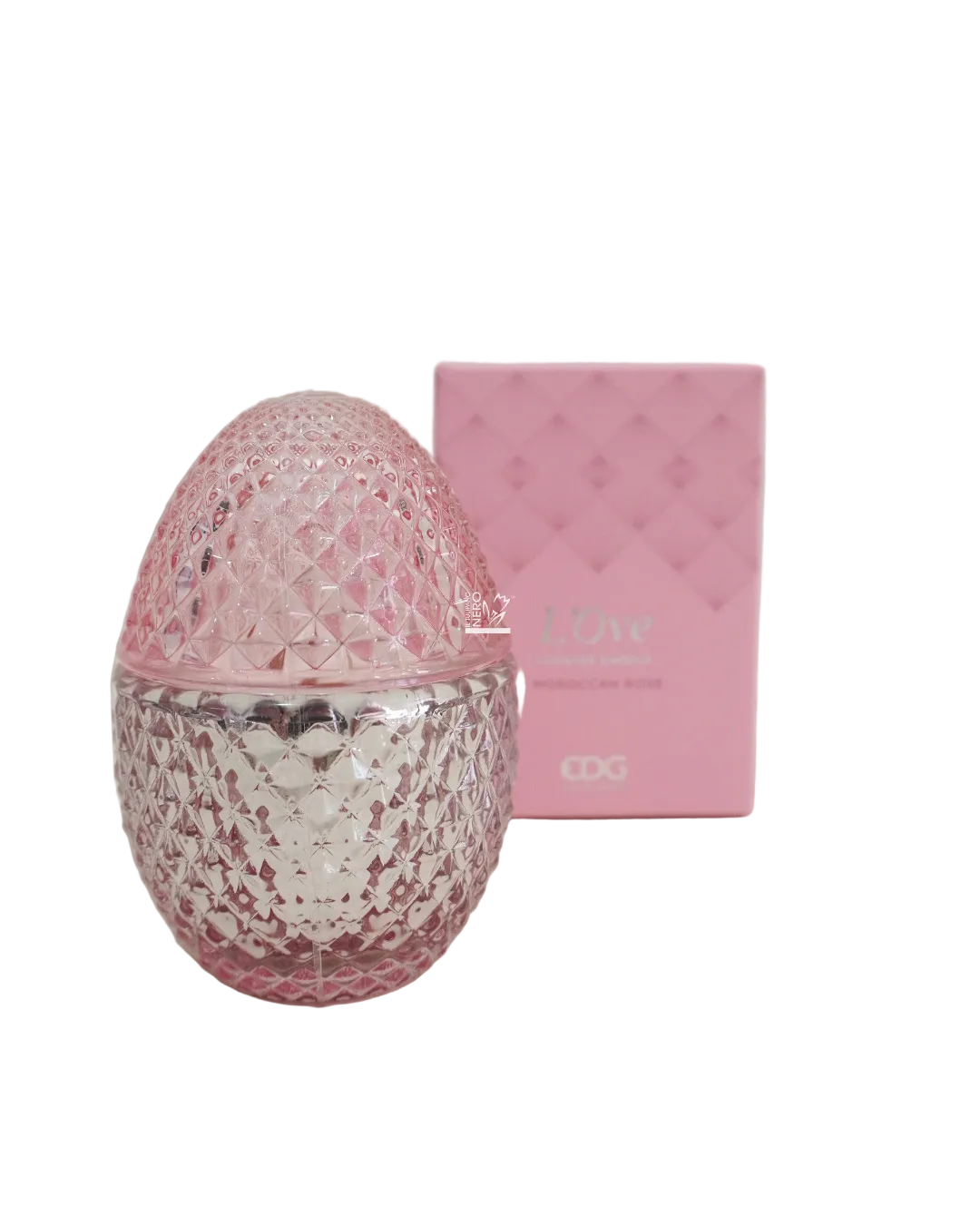 Candela Profumata Uovo Moroccan Rose | EDG