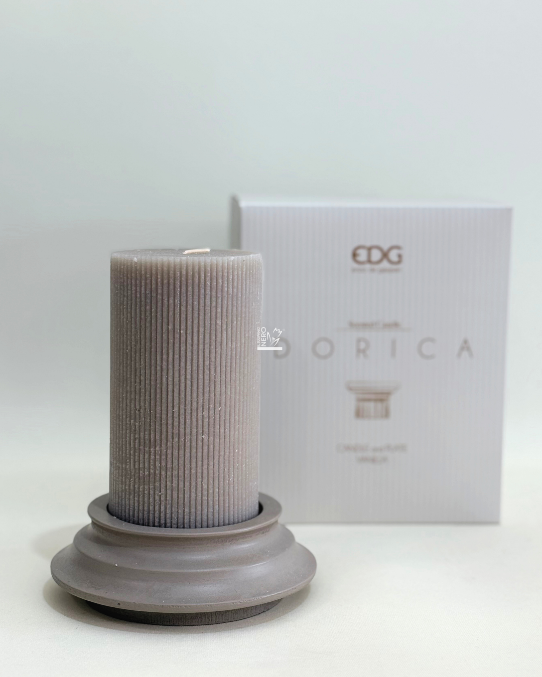 Candela Dorica Grigia con Piatto | EDG