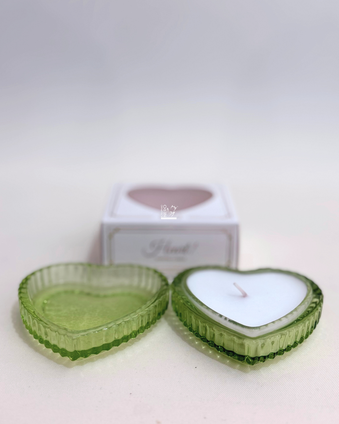 Candela Profumata Heart Verde | EDG