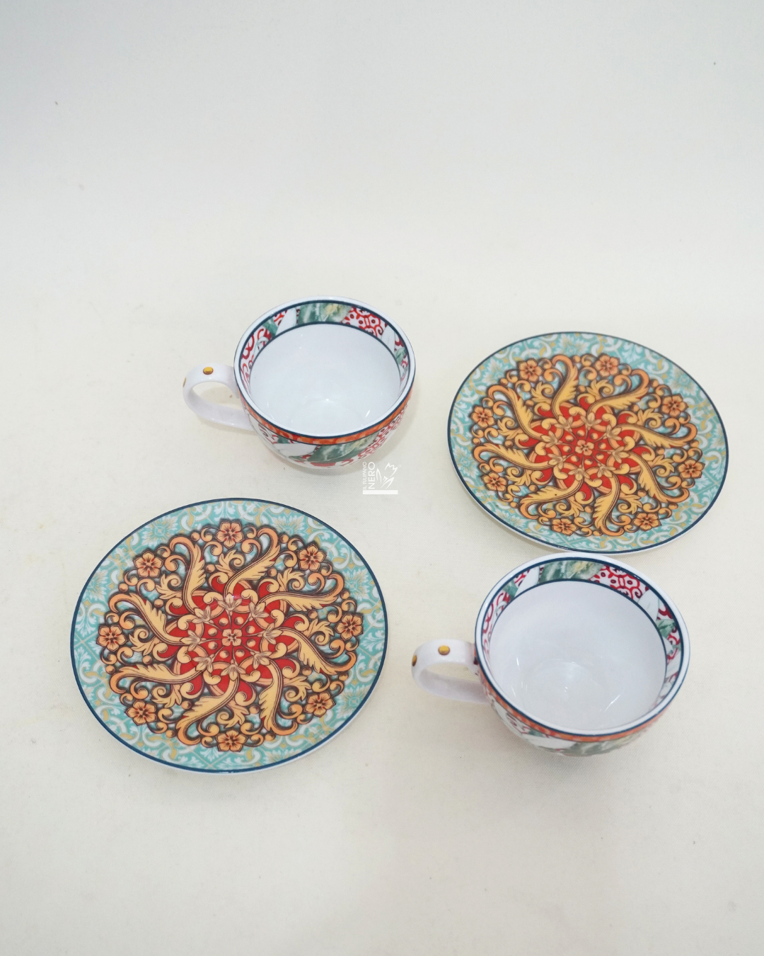 Set 2 Tazzine con Piattino | HENRIETTE