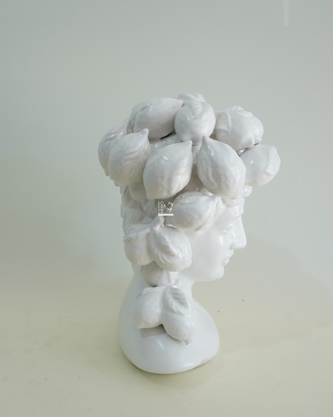 Busto Scultura Limoni Bianca