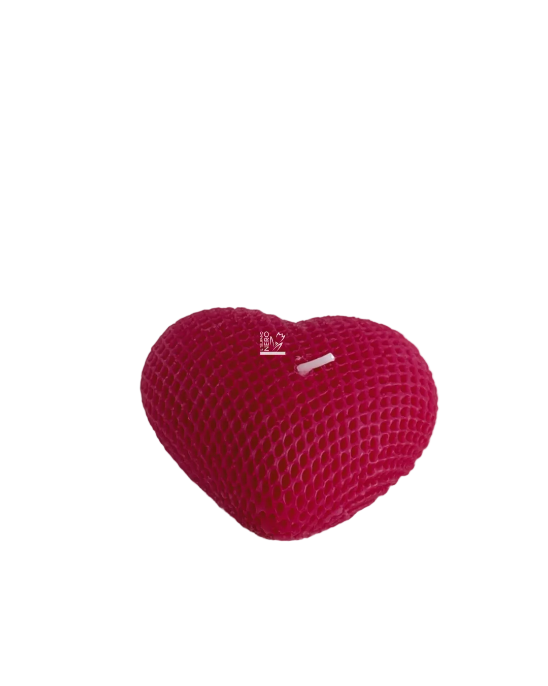 Candela Cuore Rosso Fragola Piccola