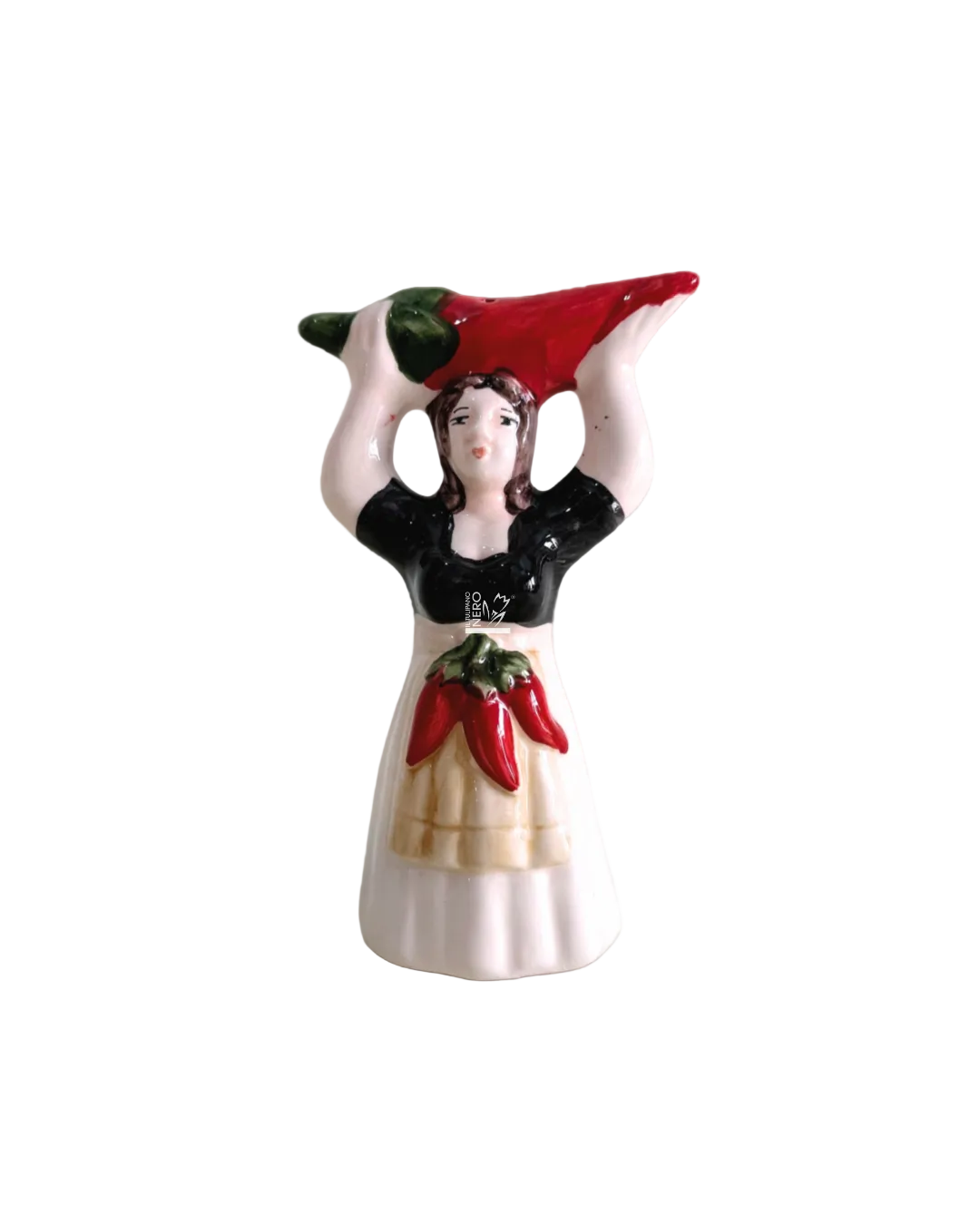 Donna con Peperoncini Media | Ceramiche Artistiche Calabresi