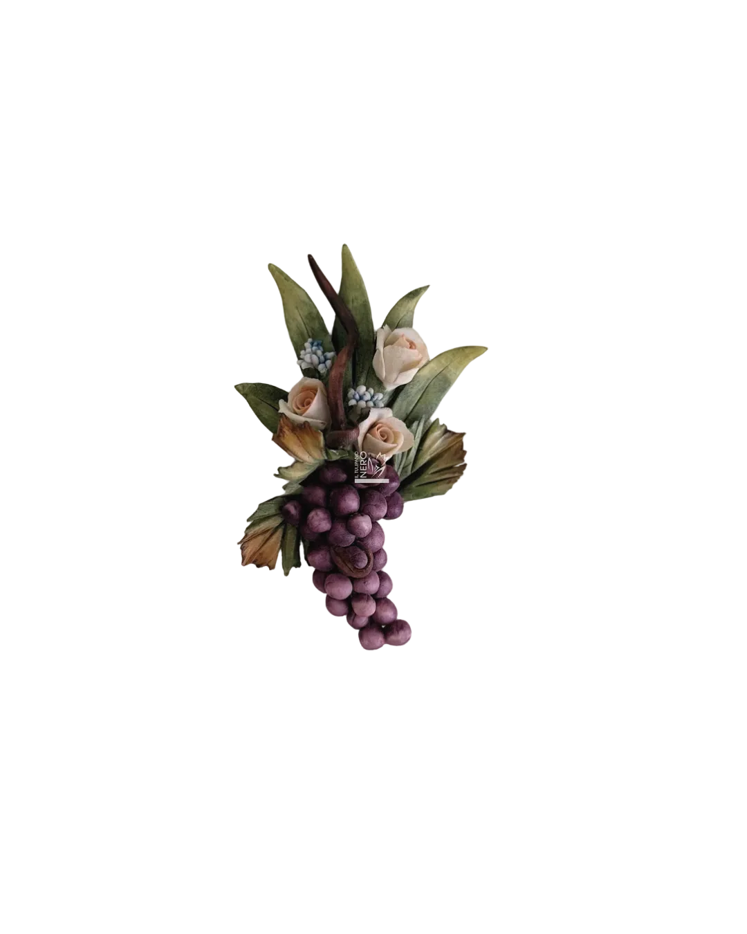 Tralcio con Uva e Rose | Capodimonte