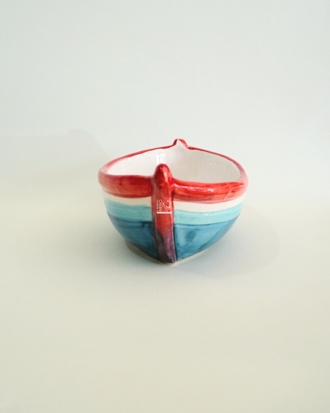 Barca Azzurra e Rossa | Ceramiche Artistiche Calabresi