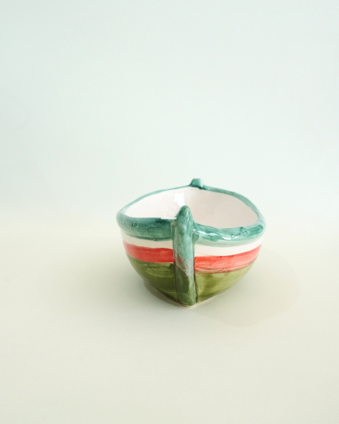 Barca Verde e Rossa | Ceramiche Artistiche Calabresi