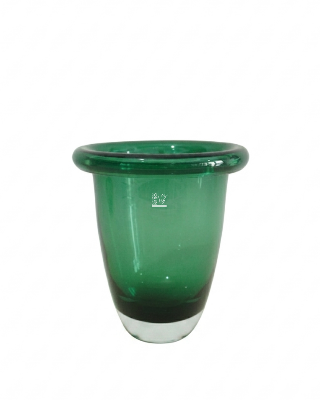 Vaso Verde Smeraldo Vetro
