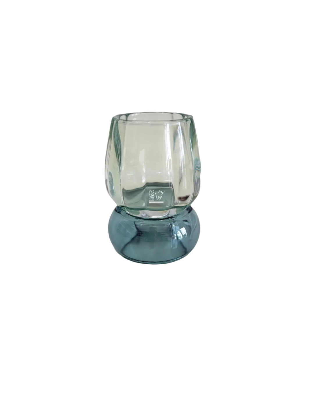 Portacandele Azzurro Polvere Acqua Marina | EDG