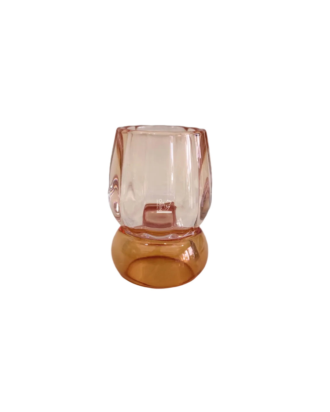 Portacandele Arancione Pesca | EDG