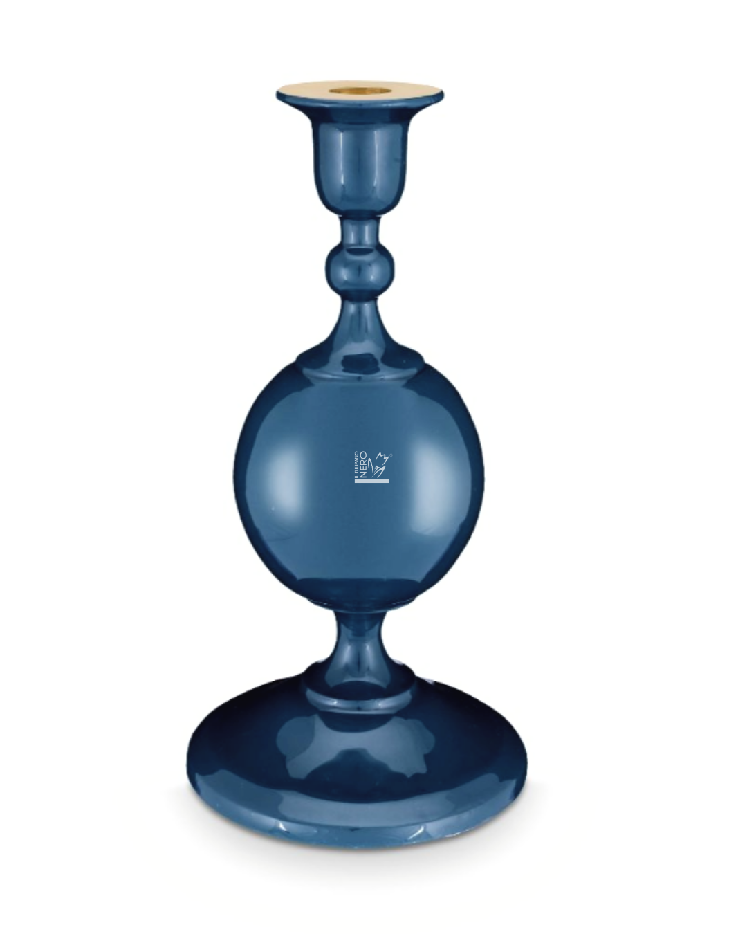 Portacandele Blu Piccolo