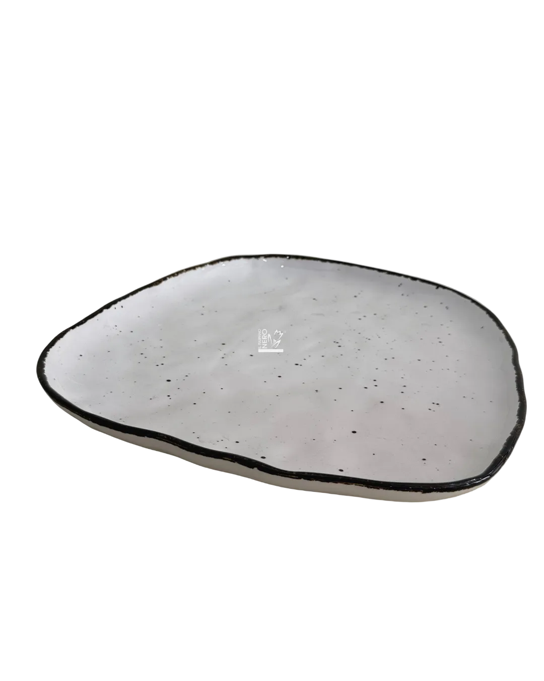 Piatto Portata Bianco STONE | HENRIETTE