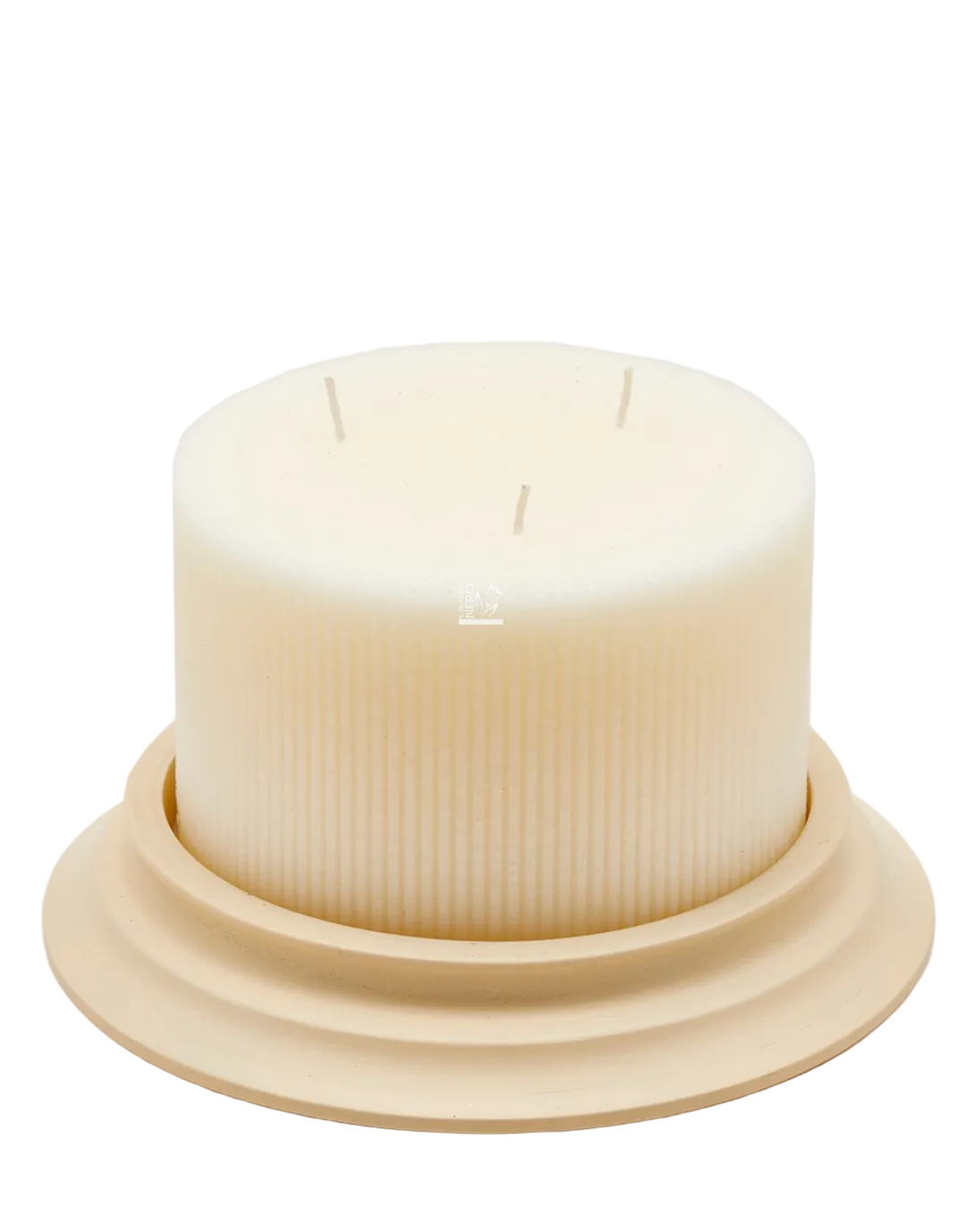 Candela Dorica Ivory Rotonda con Piatto | EDG