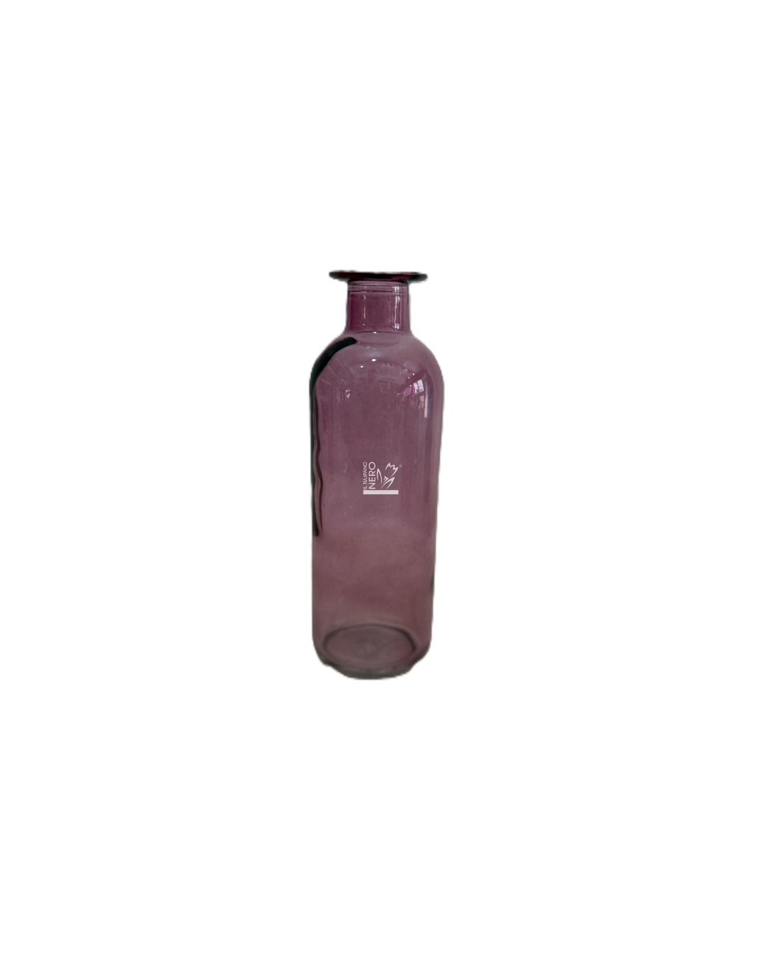 Vaso a Bottiglia in Vetro Viola Piccolo | EDG