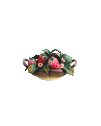 Cestino con Fragole Grande | Capodimonte
