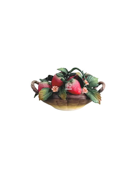 Cestino con Fragole Grande | Capodimonte
