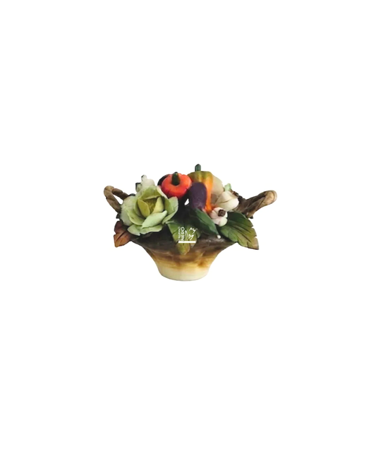 Cestino Ovale Ortaggi | Capodimonte