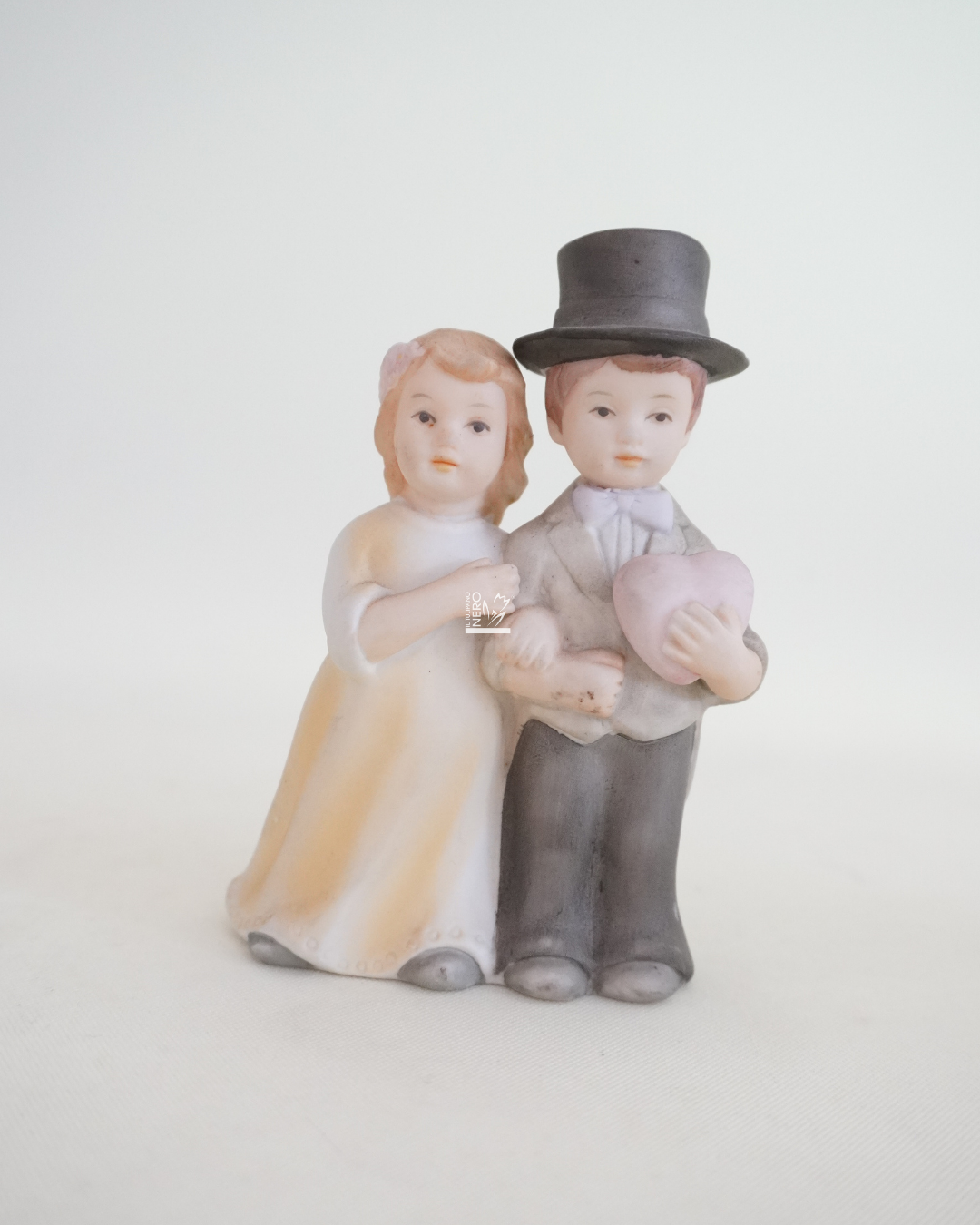Coppia Sposini Porcellana Biscuit | Royal Class-HERVIT