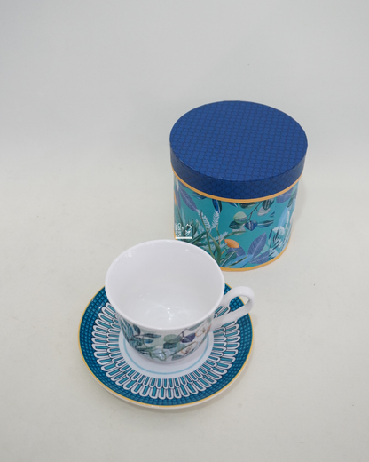 Tazza da Tè e Piattino in Porcellana | HENRIETTE