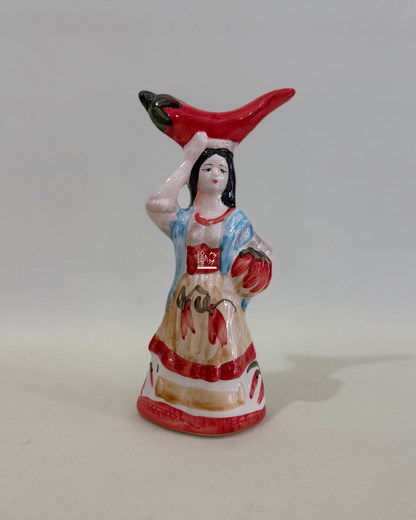 Donna con Peperoncini Grande | Ceramiche Artistiche Calabresi