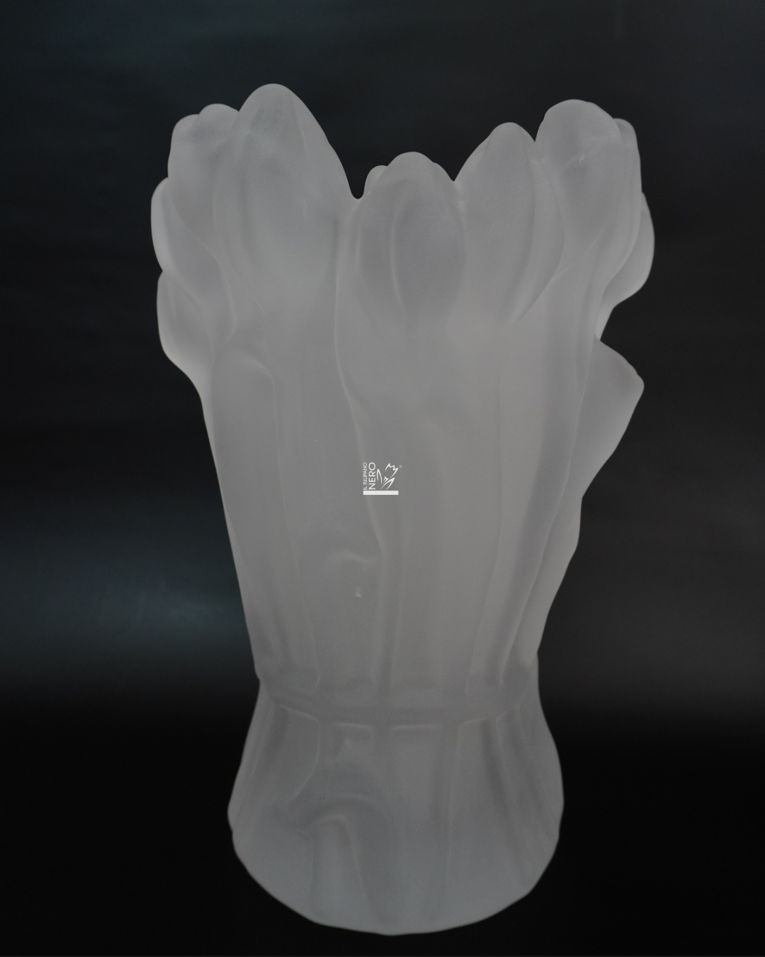 Vaso Tulipani in Vetro Effetto Cristallo | EDG