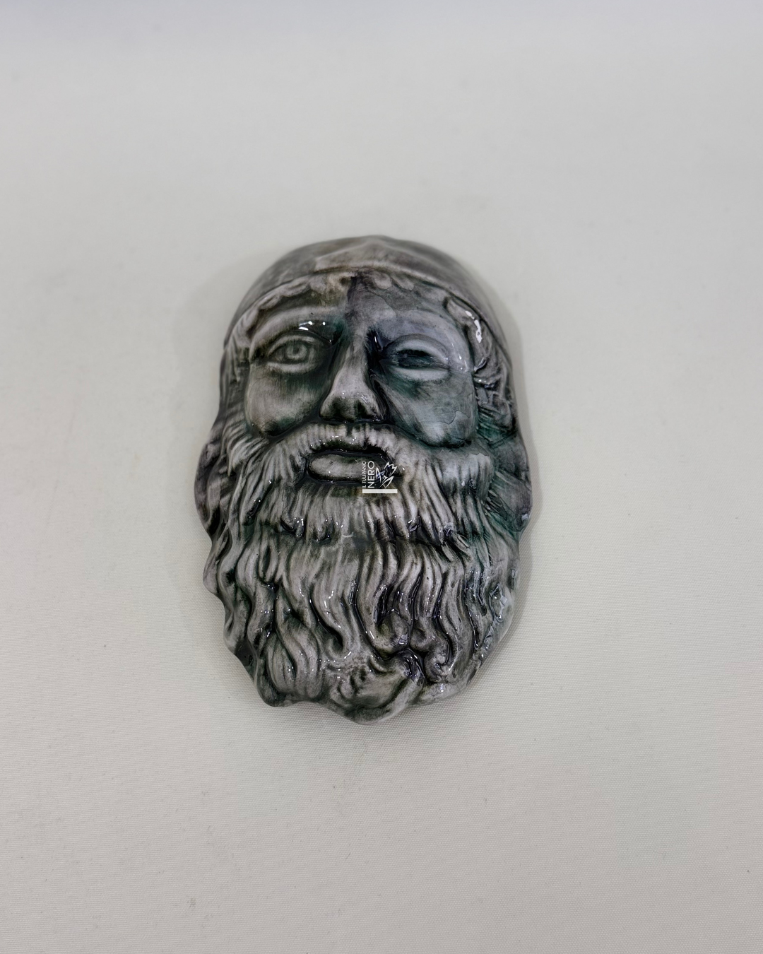 Coppia di Volti "Bronzi di Riace" | Ceramiche Artistiche Calabresi