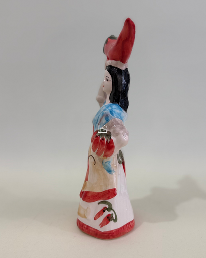 Donna con Peperoncini Grande | Ceramiche Artistiche Calabresi