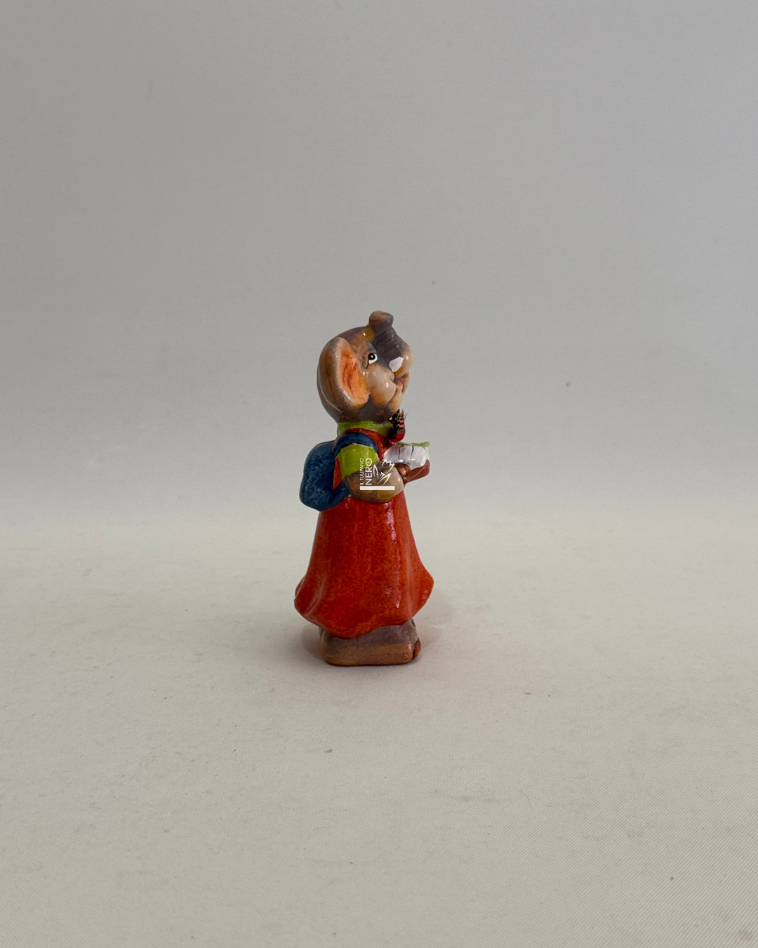 Elefantino Libro Aperto Terracotta