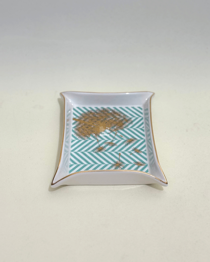 Svuotatasche con Bordo Oro | HENRIETTE