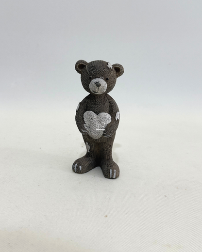 Orsetto in Resina con Cuore