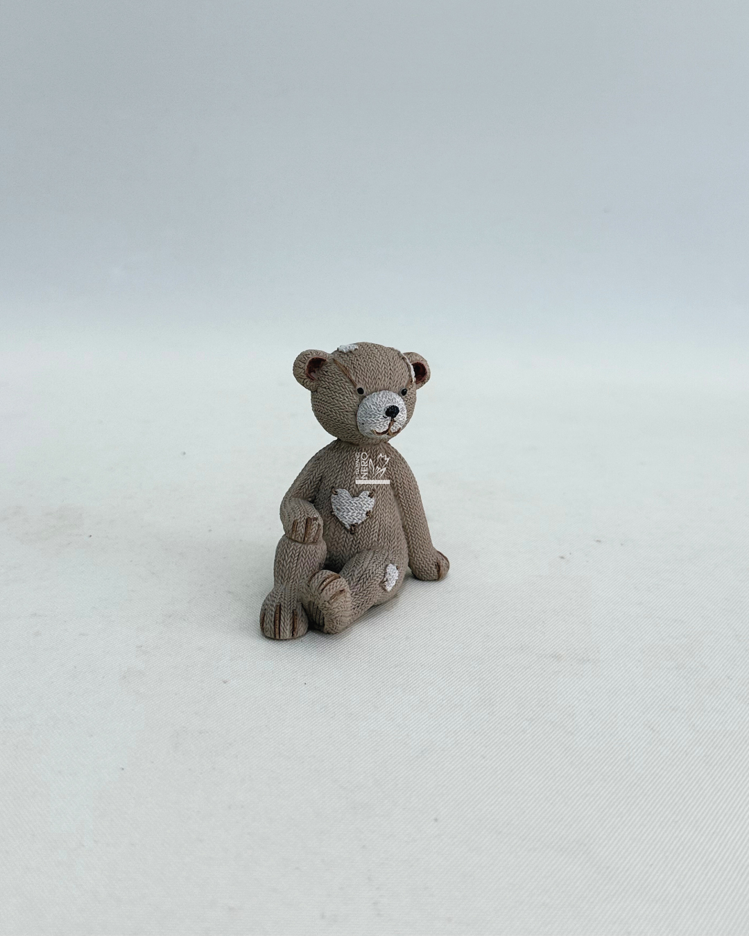 Orsetto Seduto in Resina ,Beige