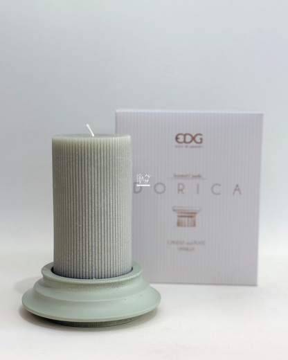Candela Dorica Verde con Piatto | EDG