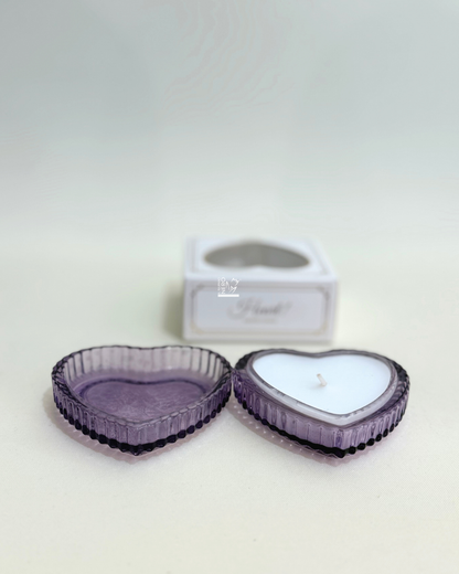 Candela Profumata Heart Viola | EDG