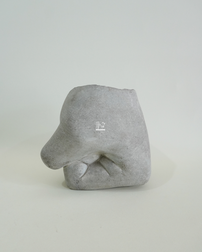 Vaso Pugno Grande Cemento | EDG