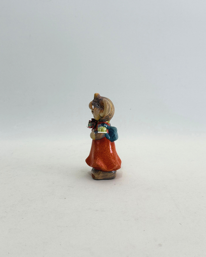 Elefantino Libro Chiuso Terracotta Piccolo