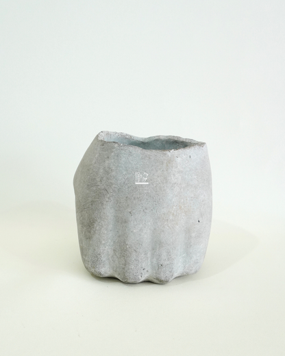 Vaso Pugno Grande Cemento | EDG