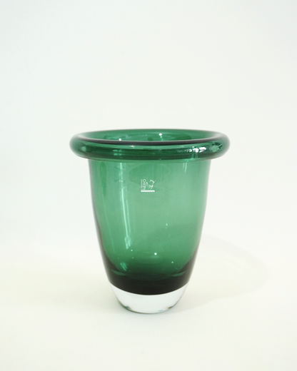 Vaso Verde Smeraldo Vetro