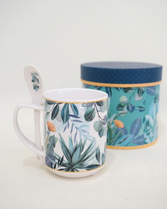 Tazza in Porcellana con Cucchiaino | HENRIETTE
