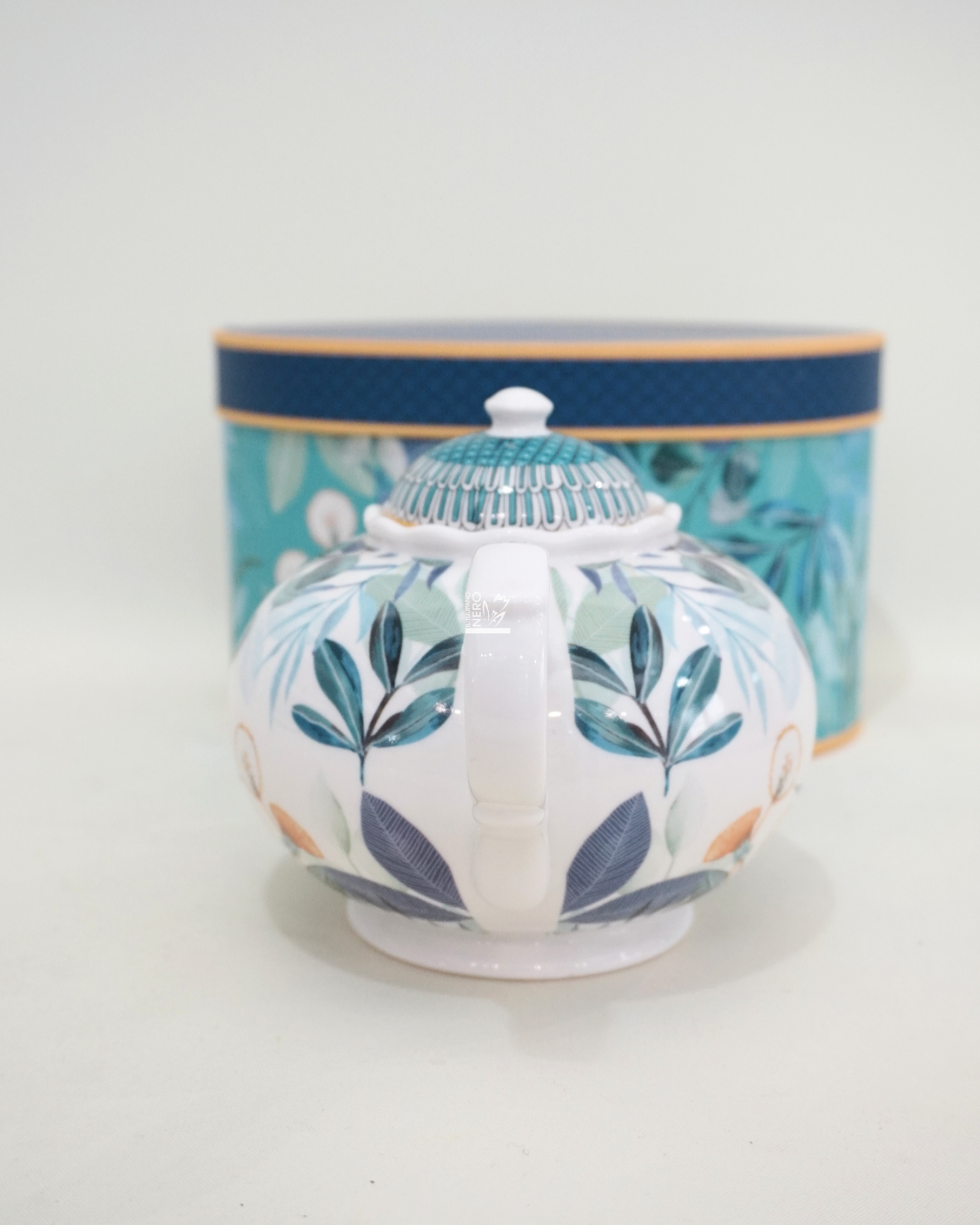 Teiera in Porcellana con Decoro Floreale | HENRIETTE