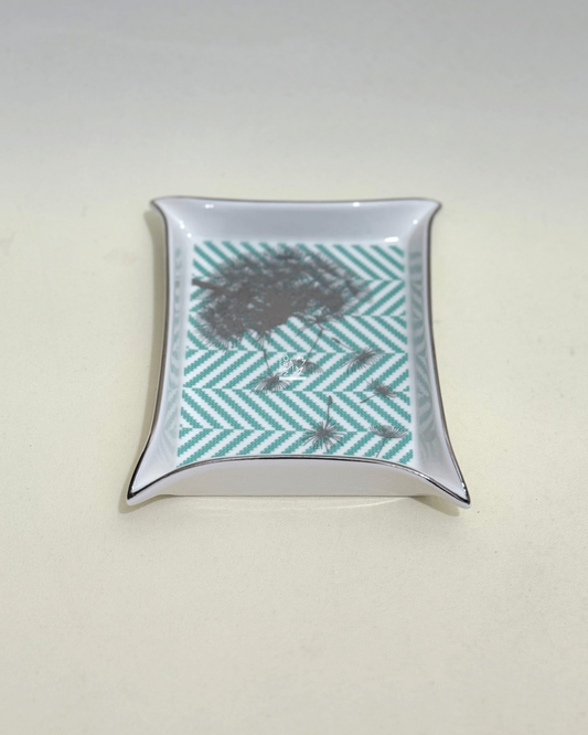 Svuotatasche con Bordo Argento | HENRIETTE