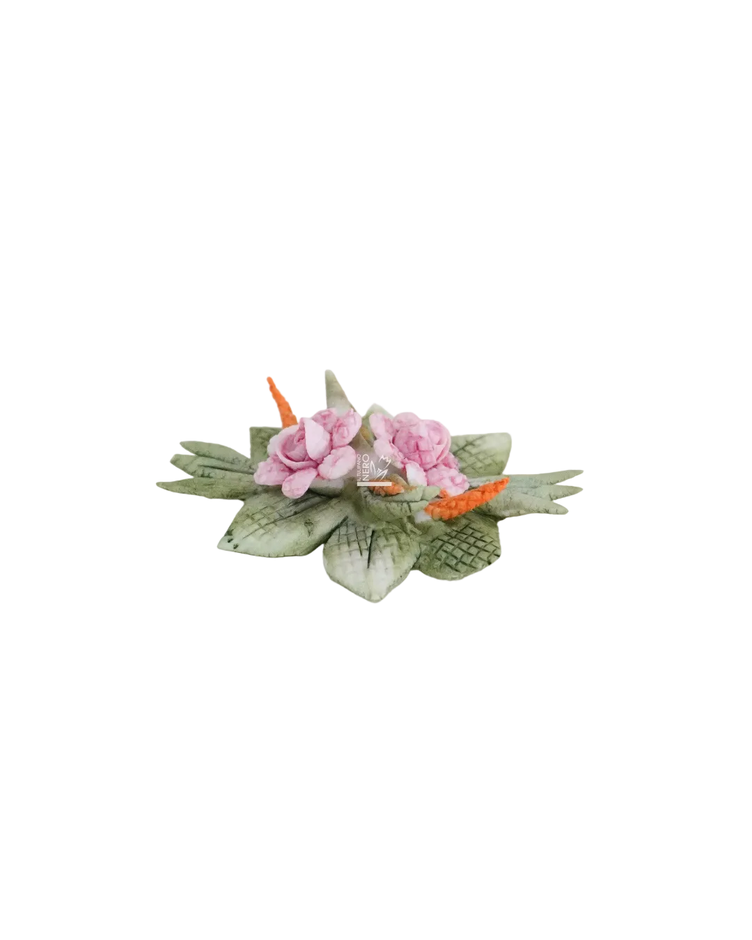 Miniatura Floreale con Roselline | Capodimonte