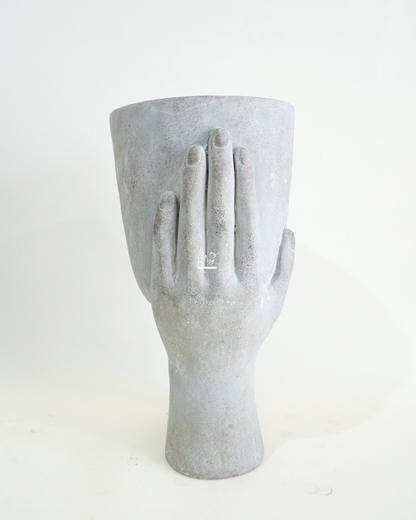 Vaso Scultura "Mani" Cemento | EDG