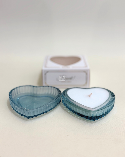 Candela Profumata Heart Azzurra | EDG
